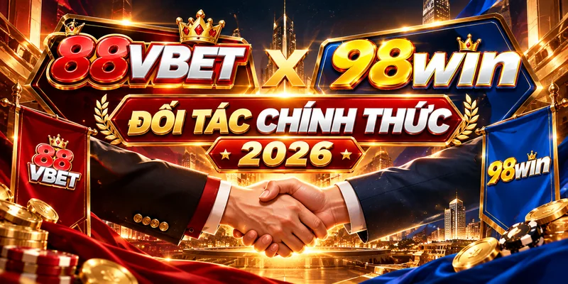 88VBET và 98WIN được giới thiệu là đối tác chính thức